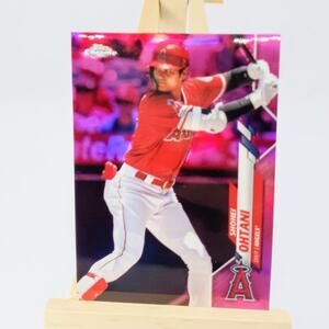 Shohei Ohtani #21 Topps Pink/Magenta Chrome Refractor 2020